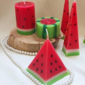 شمع شکل هندوانه شب یلدا