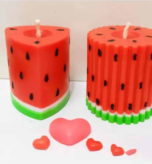 شمع طرح هندوانه