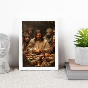 خرید تابلوی طرح شام آخر