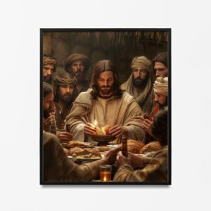 تابلوی نقاشی شام آخر