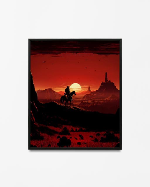 تابلو دیواری Red Dead Redemption 2