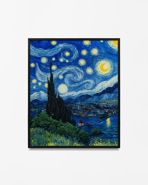 تابلو شب پرستاره ون گوگ