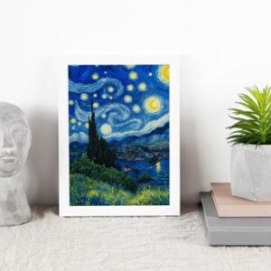 خرید تابلو شب پرستاره ونگوگ